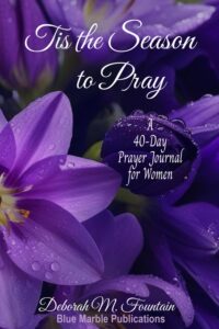 The front cover of the book Tis the Season to Pray: A 40-Day Prayer Journal for Women
